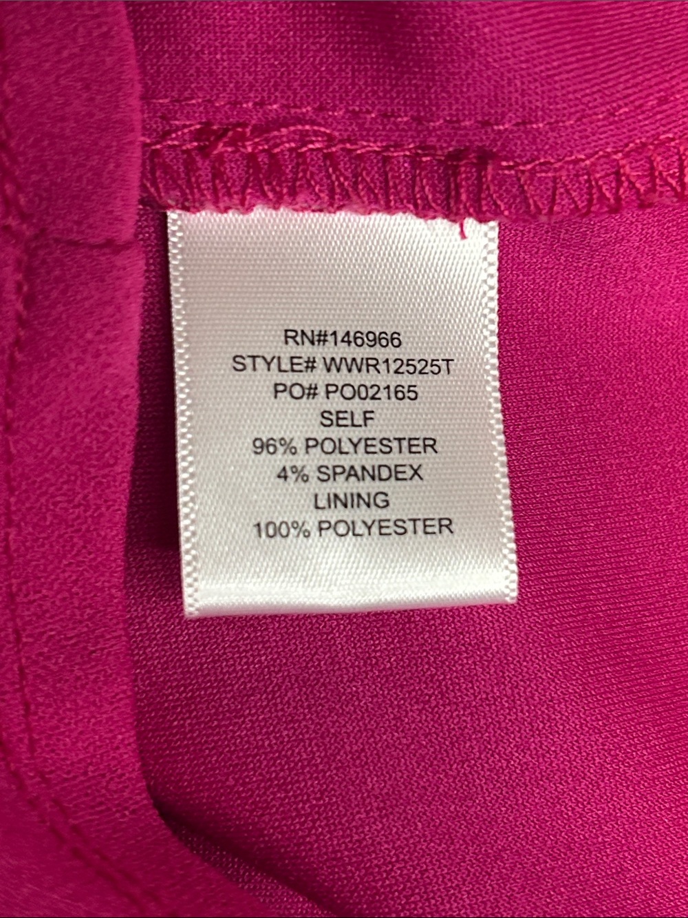 Crystal Sky Fuchsia Pink One Shoulder Romper Sleeveless Women Small S - Picture 10 of 11